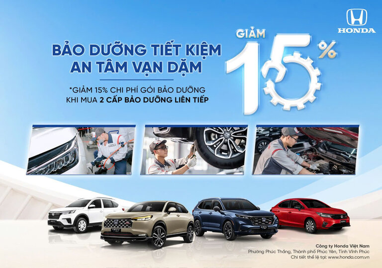 BẢO DƯỠNG TIẾT KIỆM, AN TÂM VẠN DẶM