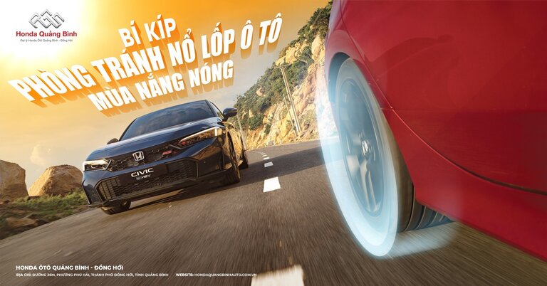 BÍ KÍP BẢO VỆ LỐP XE Ô TÔ TRONG THỜI TIẾT NẮNG NÓNG