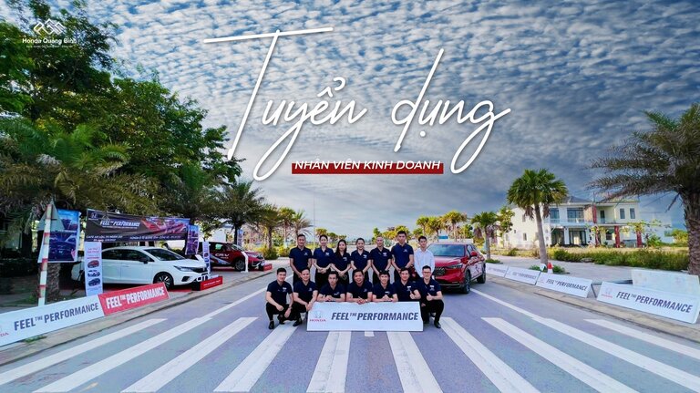 HONDA Ô TÔ QUẢNG BÌNH TUYỂN DỤNG NHÂN SỰ