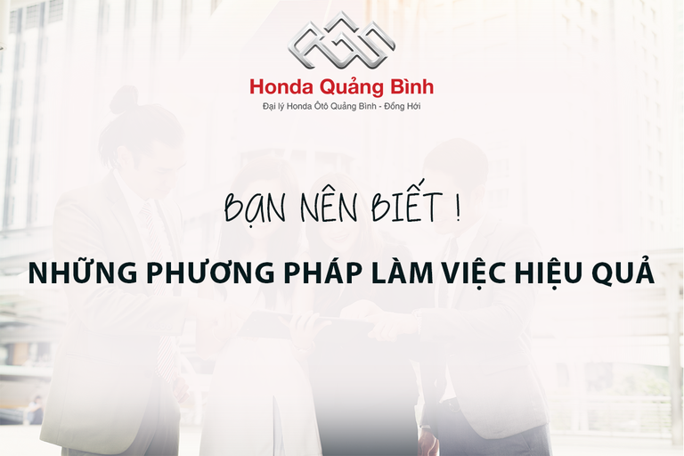 Những phương pháp làm việc hiệu quả mà một chuyên viên kinh doanh cần biết