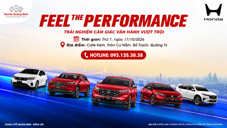 SỰ KIỆN LÁI THỬ & CẢM NHẬN CHẤT HONDA TẠI BỐ TRẠCH, QUẢNG TRỊ