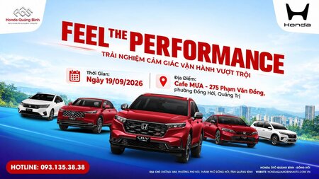 SỰ KIỆN LÁI THỬ & CẢM NHẬN XE HONDA TẠI ĐỒNG HỚI, QUẢNG TRỊ
