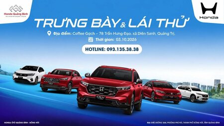 SỰ KIỆN TRƯNG BÀY & LÁI THỬ HONDA TẠI DIỄN SANH, QUẢNG TRỊ