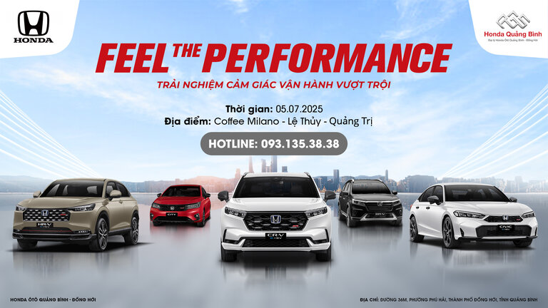 SỰ KIỆN TRƯNG BÀY & LÁI THỬ XE HONDA ĐỈNH CAO TẠI LỆ THỦY - QUẢNG TRỊ