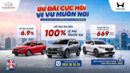 THÁNG 8 ƯU ĐÃI CỰC HỜI - RƯỚC HONDA VIVU MUÔN NƠI