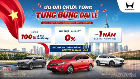 THÁNG 9 – ƯU ĐÃI CHƯA TỪNG - TƯNG BỪNG ĐẠI LỄ