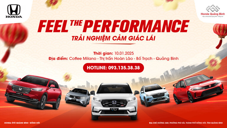 TRƯNG BÀY, LÁI THỬ VÀ CẢM NHẬN Ô TÔ HONDA NGAY TẠI HOÀN LÃO - BỐ TRẠCH