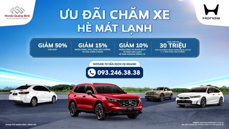 ƯU ĐÃI CHĂM XE – HÈ MÁT LẠNH